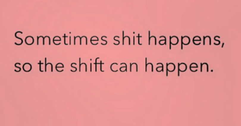 Sometimes Sh*t Happens…Everything isn’t a reflection of you