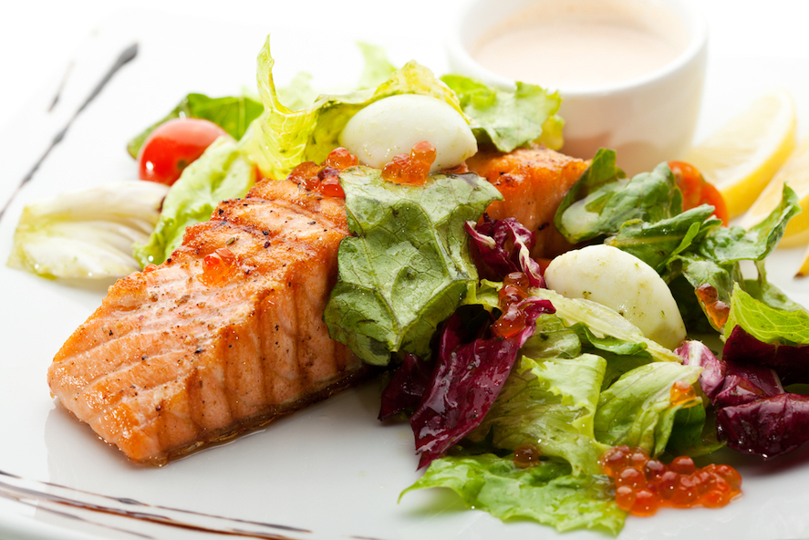 salmon salad