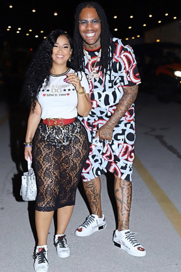 Waka Flocka dodges question about separation rumors with his wife Tammy Rivera (Photo: @charliesangell/Instagram)