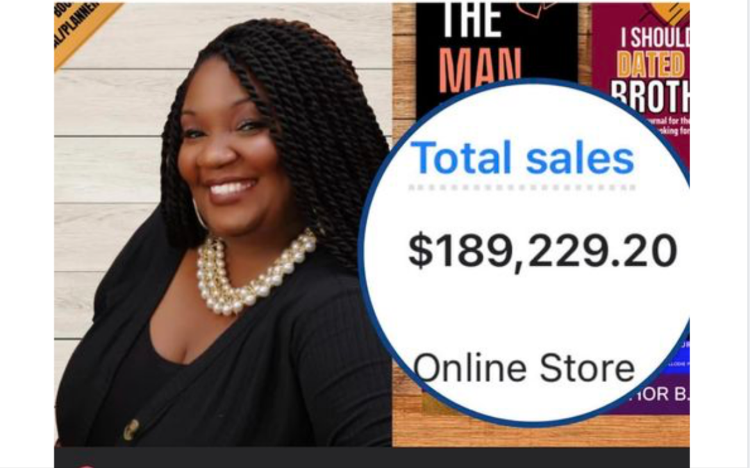 This incredible black woman is absolutely crushing it in the 6 FIGURE side hustle game!