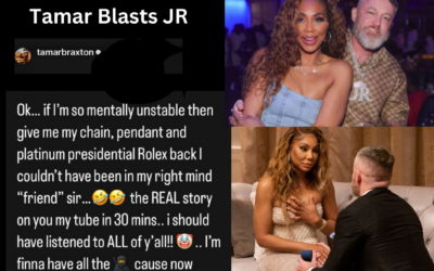 Tamar Blasts J.R. Accusing Him Of Cheating With 25-Year-Old Instagram Model, He Responds Calling Her Delusional